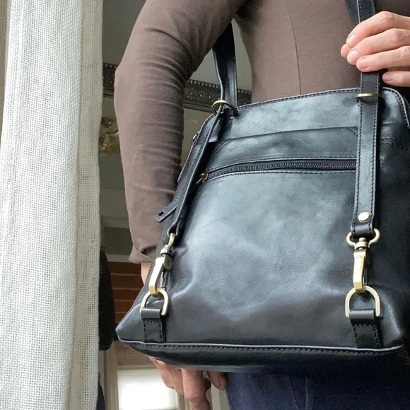 Cristina Rui vintage leather shoulder bag - Picture 3 of 16